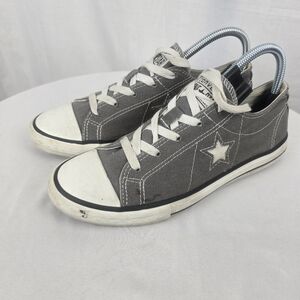 Converse One Star White And Gray Low Top Sneaker Sz 6